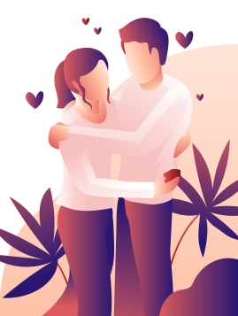 engagement-proposal-hug-vector